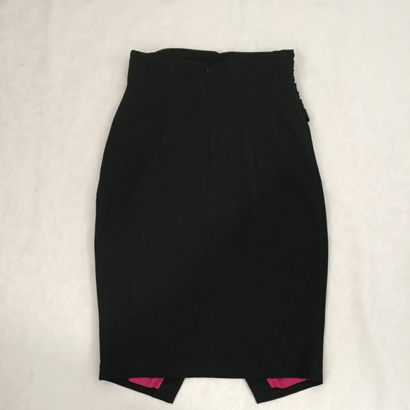 black halo high waisted pencil skirt - Picture 5 of 9